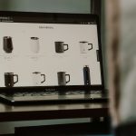 Your Brand - a loptop with a online store page on screen